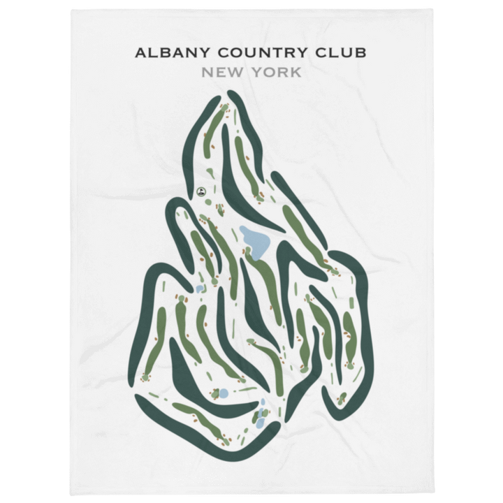 Albany Country Club, New York - Printed Golf Courses