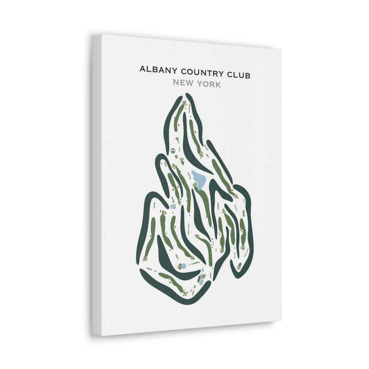 Albany Country Club, New York - Printed Golf Courses