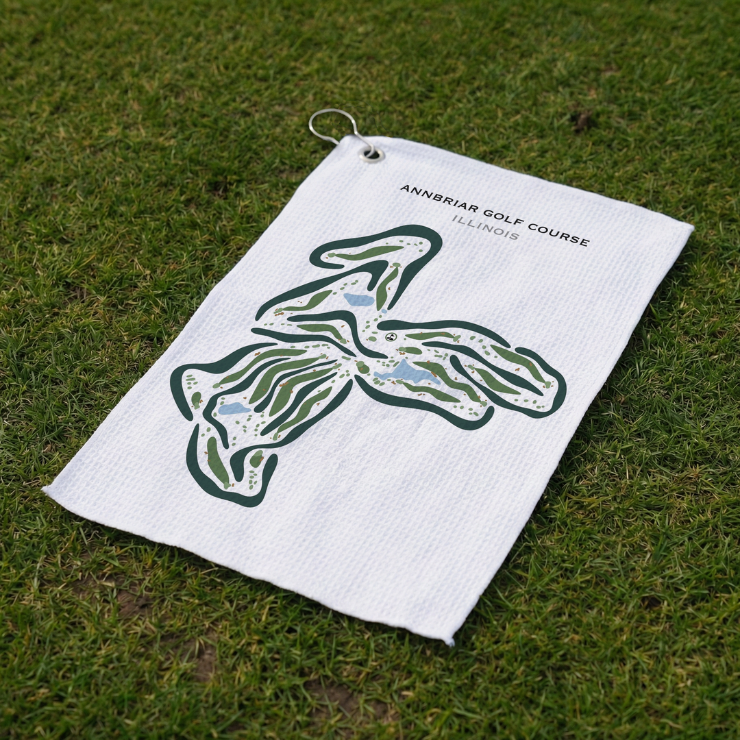 Annbriar Golf Course, Illinois - Printed Golf Courses