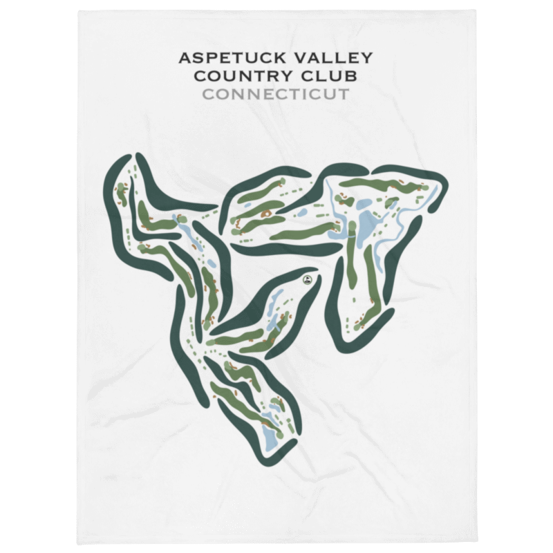 Aspetuck Valley Country Club, Connecticut - Printed Golf Courses