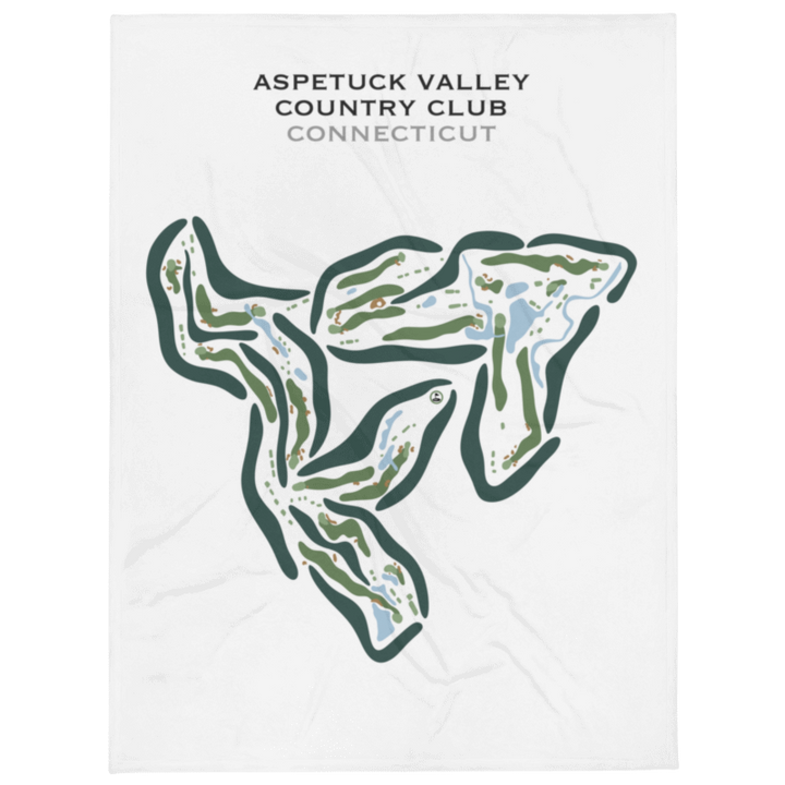 Aspetuck Valley Country Club, Connecticut - Printed Golf Courses