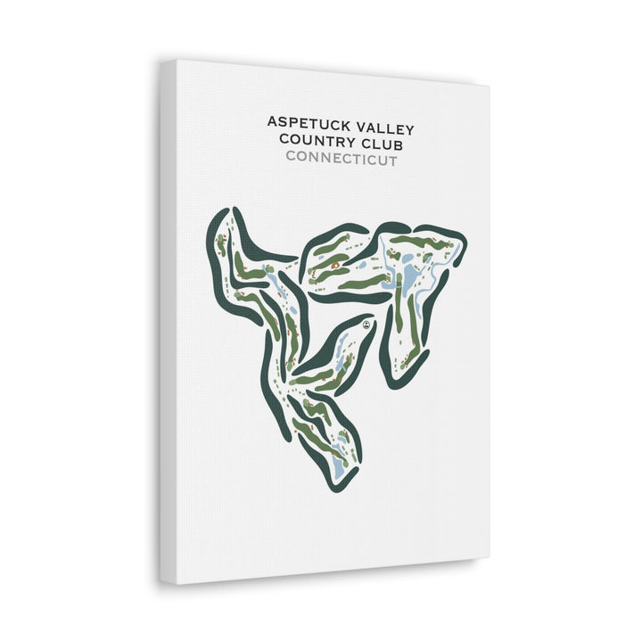 Aspetuck Valley Country Club, Connecticut - Printed Golf Courses