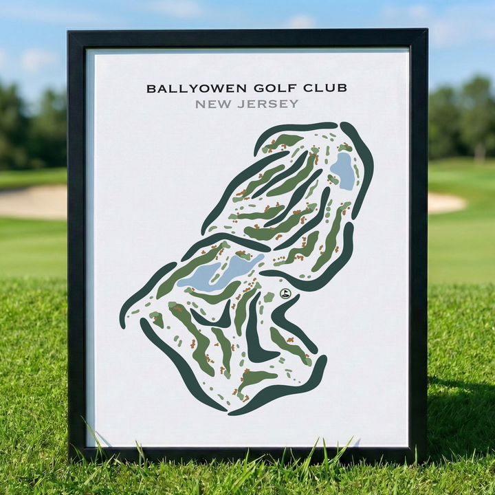 Ballyowen Golf Club, New Jersey - Printed Golf Courses