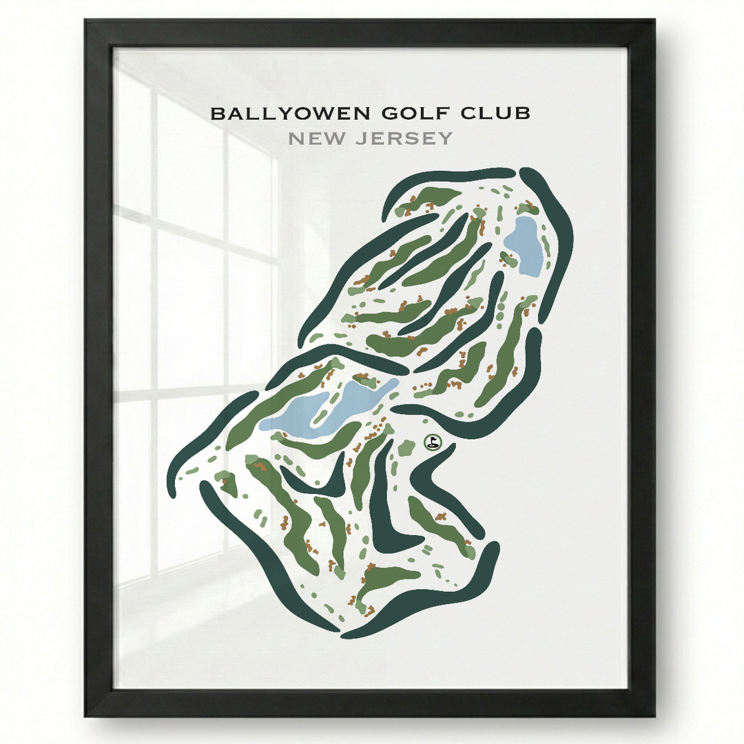 Ballyowen Golf Club, New Jersey - Printed Golf Courses