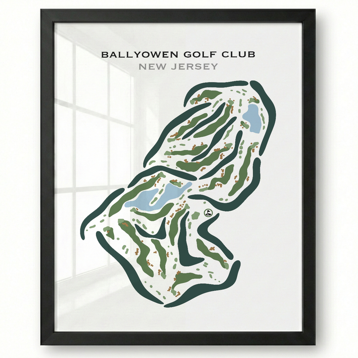 Ballyowen Golf Club, New Jersey - Printed Golf Courses