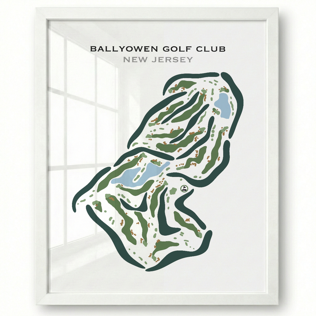 Ballyowen Golf Club, New Jersey - Printed Golf Courses