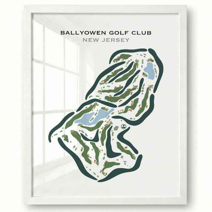Ballyowen Golf Club, New Jersey - Printed Golf Courses