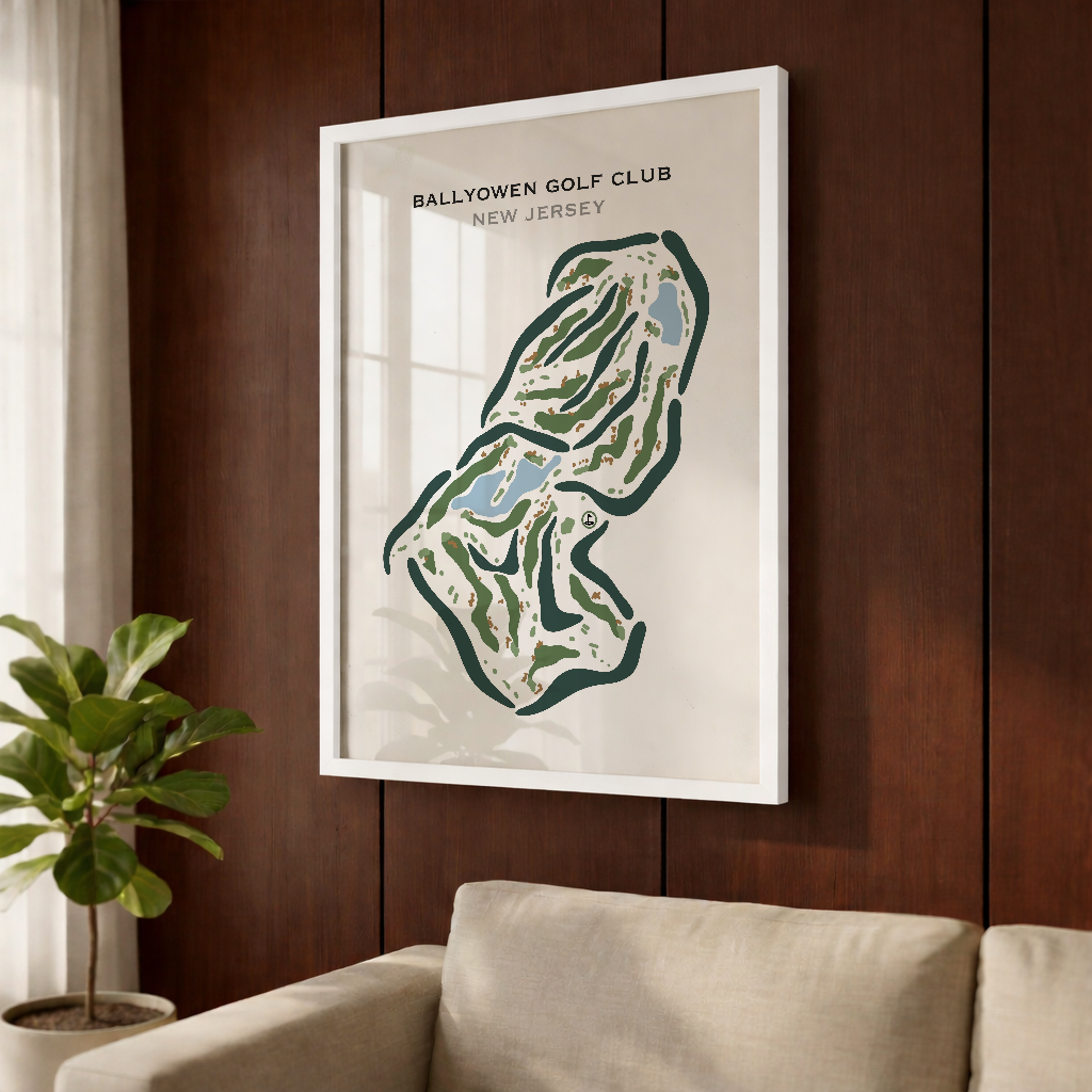 Ballyowen Golf Club, New Jersey - Printed Golf Courses