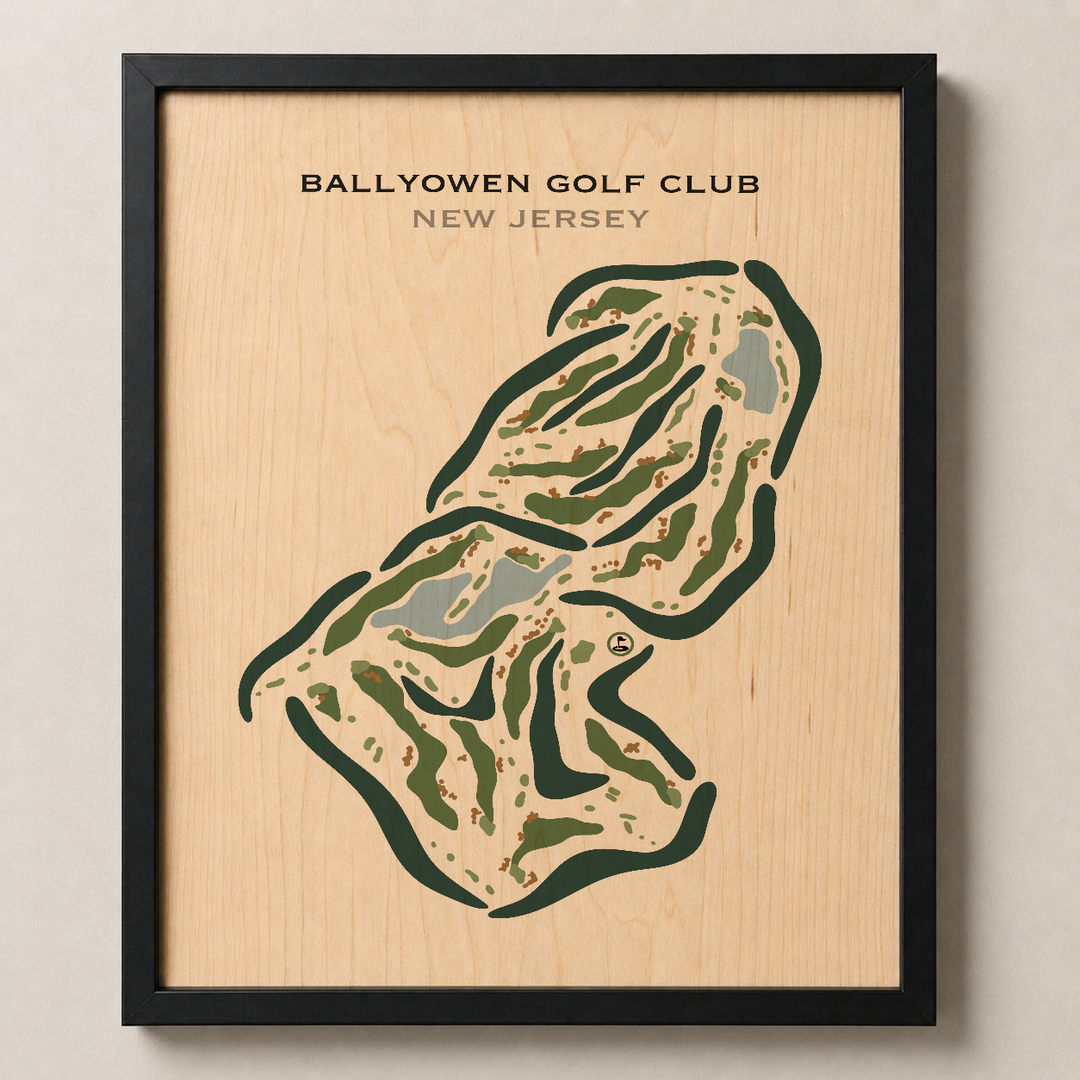 Ballyowen Golf Club, New Jersey - Printed Golf Courses