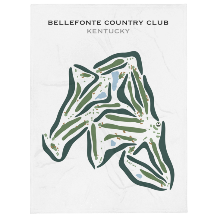 Bellefonte Country Club, Kentucky - Printed Golf Courses