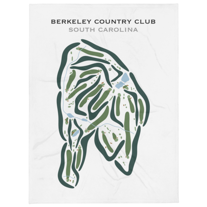 Berkeley Country Club, South Carolina  - Printed Golf Courses