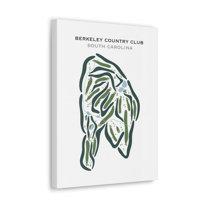 Berkeley Country Club, South Carolina - Printed Golf Courses