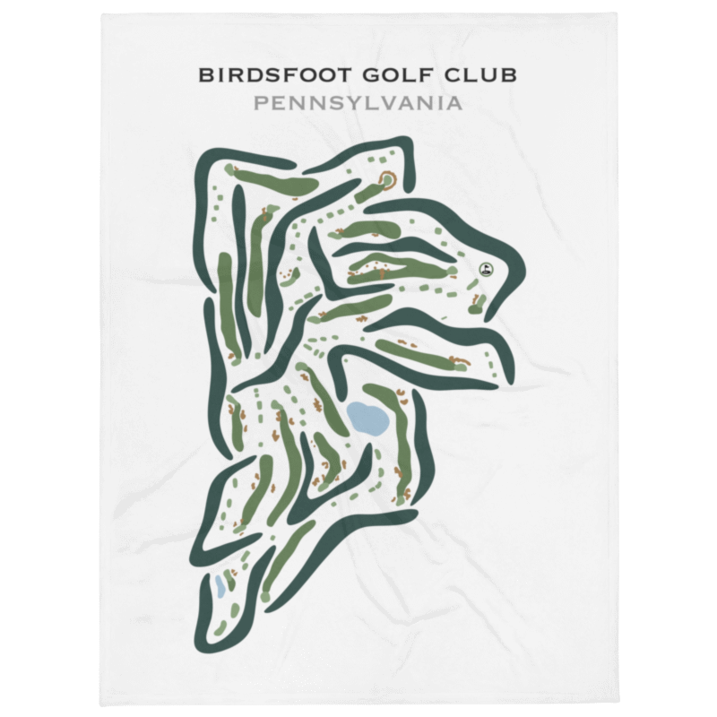 Birdsfoot Golf Club, Pennsylvania - Printed Golf Courses