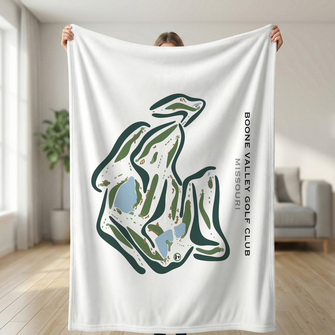 Boone Valley Golf Club, Missouri - Printed Golf Courses