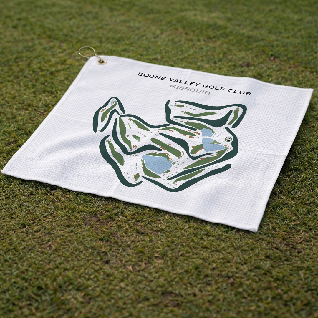 Boone Valley Golf Club, Missouri - Printed Golf Courses