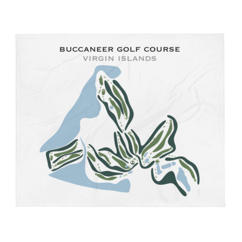 Buccaneer Golf Course, Virgin Islands - Printed Golf Courses