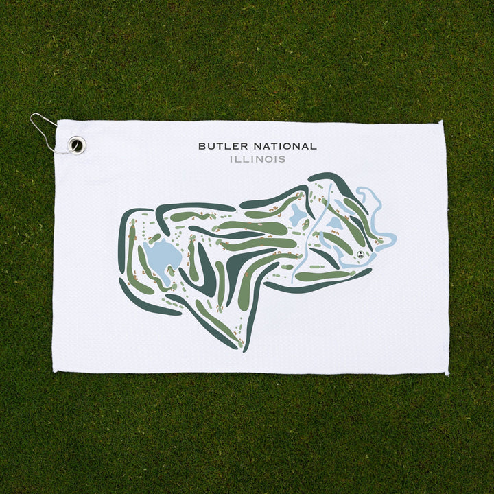 Butler National Golf Club, Illinois - Printed Golf Courses