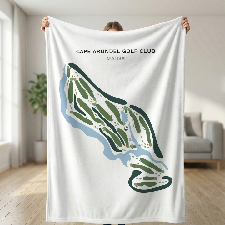 Cape Arundel Golf Club, Maine - Printed Golf Courses