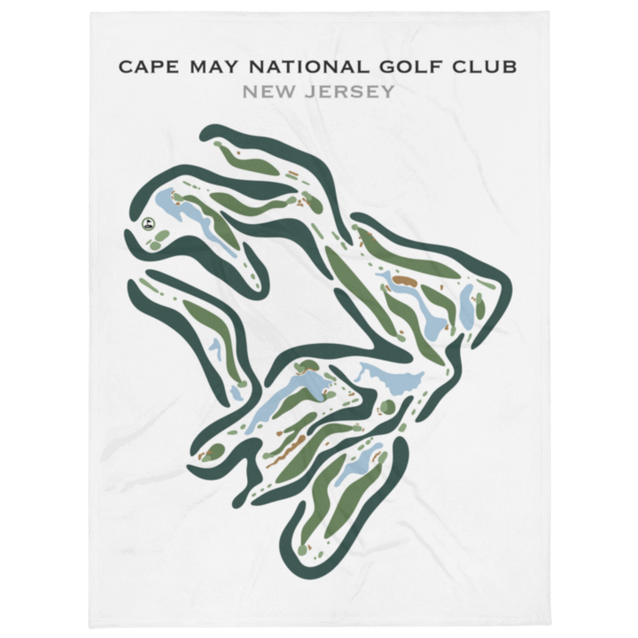 Cape May National Golf Club, New Jersey - Printed Golf Courses