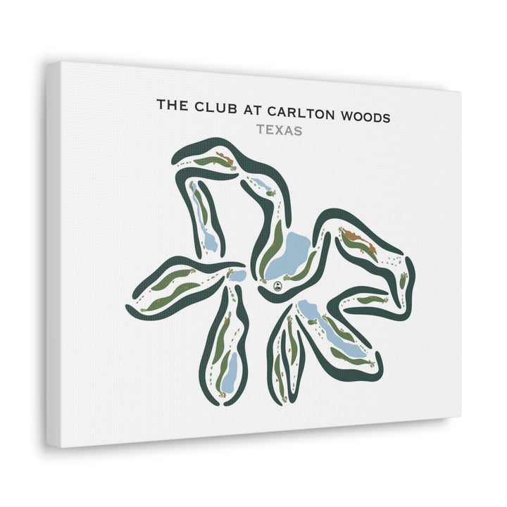 The Club at Carlton Woods, Texas - Printed Golf Courses