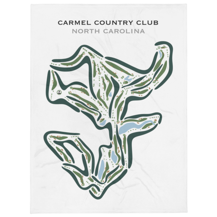 Carmel Country Club, North Carolina - Printed Golf Courses