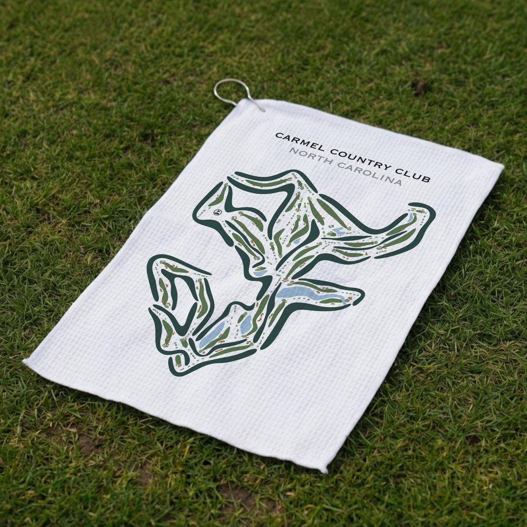 Carmel Country Club, North Carolina - Printed Golf Courses