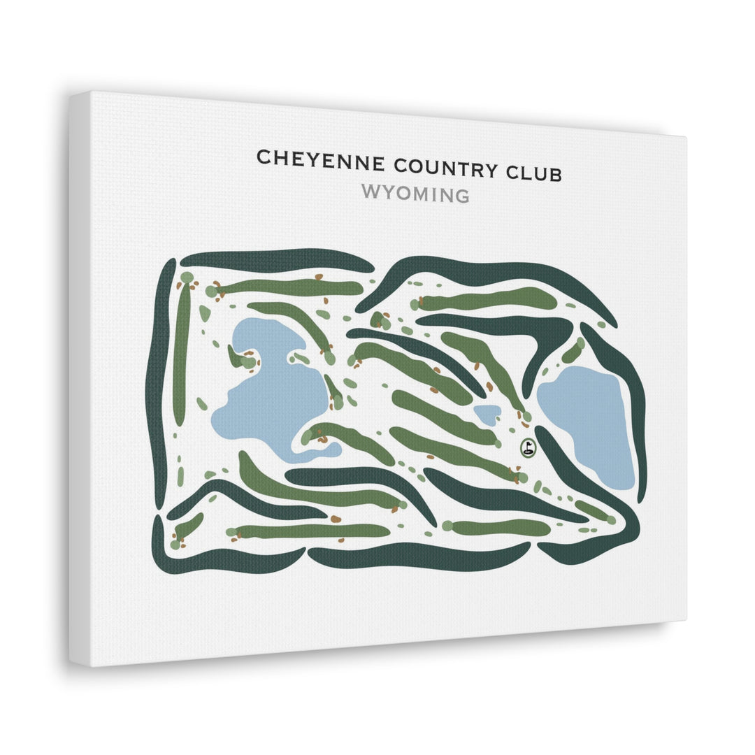 Cheyenne Country Club, Wyoming - Printed Golf Courses