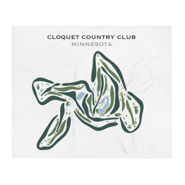 Cloquet Country Club, Minnesota - Printed Golf Courses