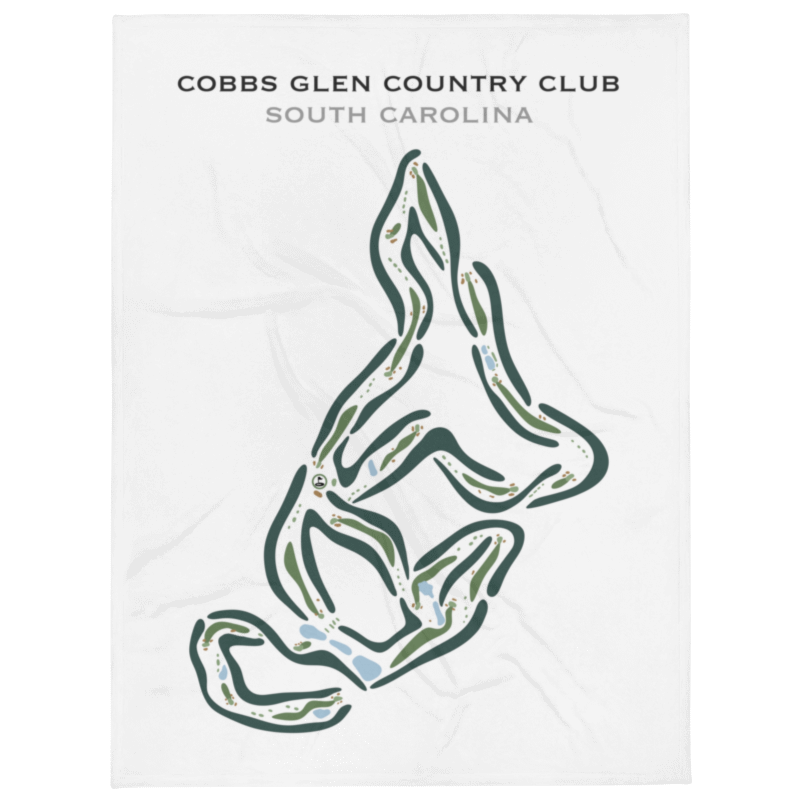 Cobbs Glen Country Club, South Carolina - Printed Golf Courses