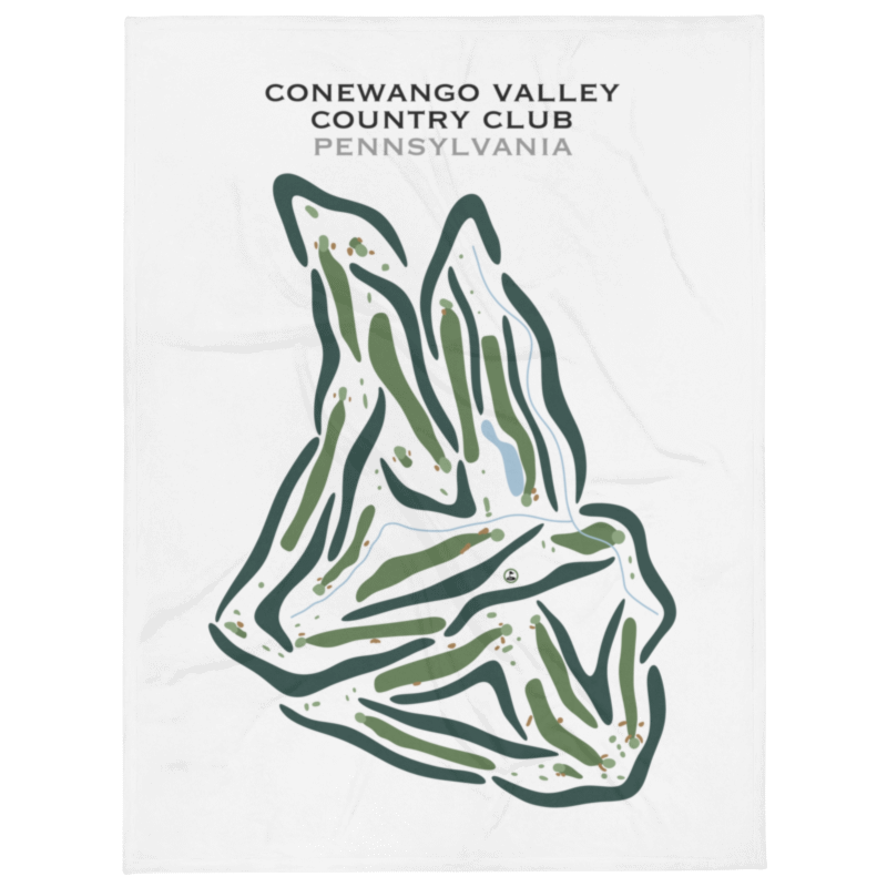 Conewango Valley Country Club, Pennsylvania - Printed Golf Courses