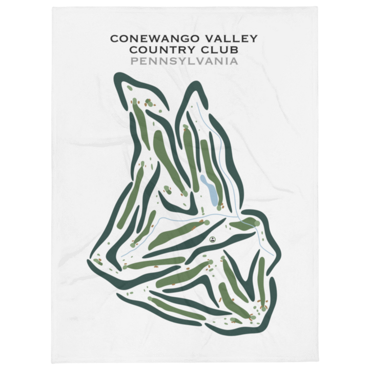 Conewango Valley Country Club, Pennsylvania - Printed Golf Courses