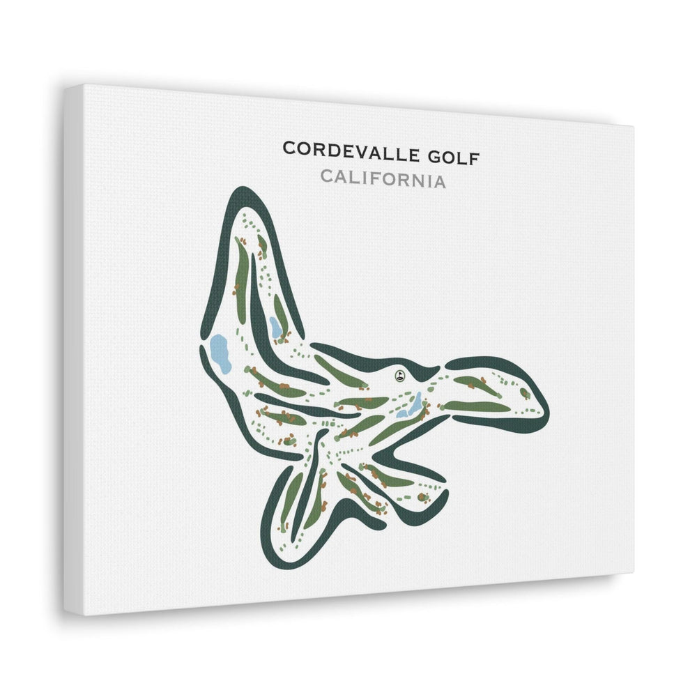 CordeValle Golf Club, California - Printed Golf Courses - Golf Course Prints