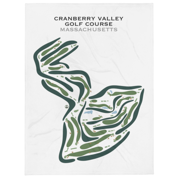 Cranberry Valley Golf Course, Massachusetts - Printed Golf Courses