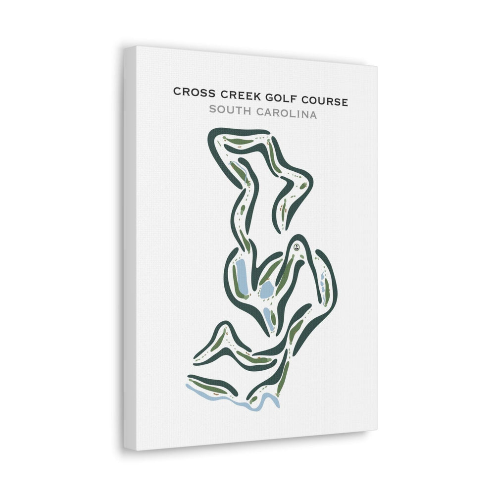 Cross Creek Golf Course, South Carolina - Printed Golf Courses - Golf Course Prints