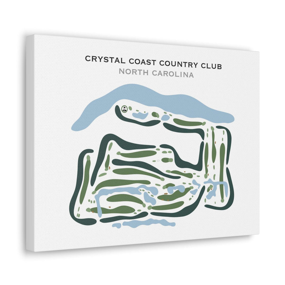 Crystal Coast Country Club, North Carolina - Printed Golf Courses - Golf Course Prints