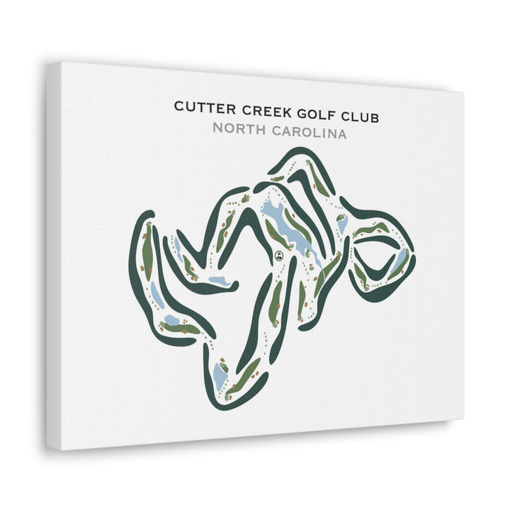 Cutter Creek Golf Club, North Carolina - Printed Golf Courses