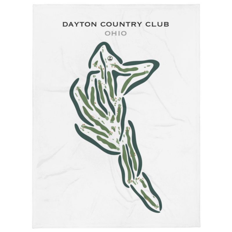Dayton Country Club, Ohio - Printed Golf Courses