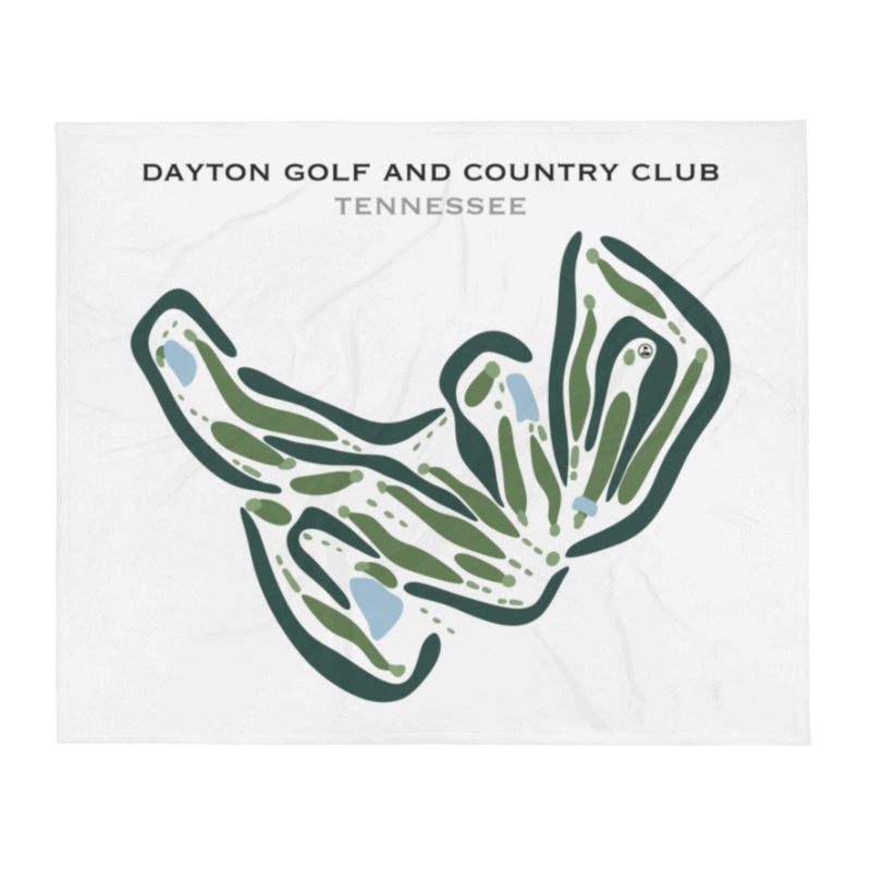 Dayton Golf & Country Club, Tennessee - Printed Golf Courses