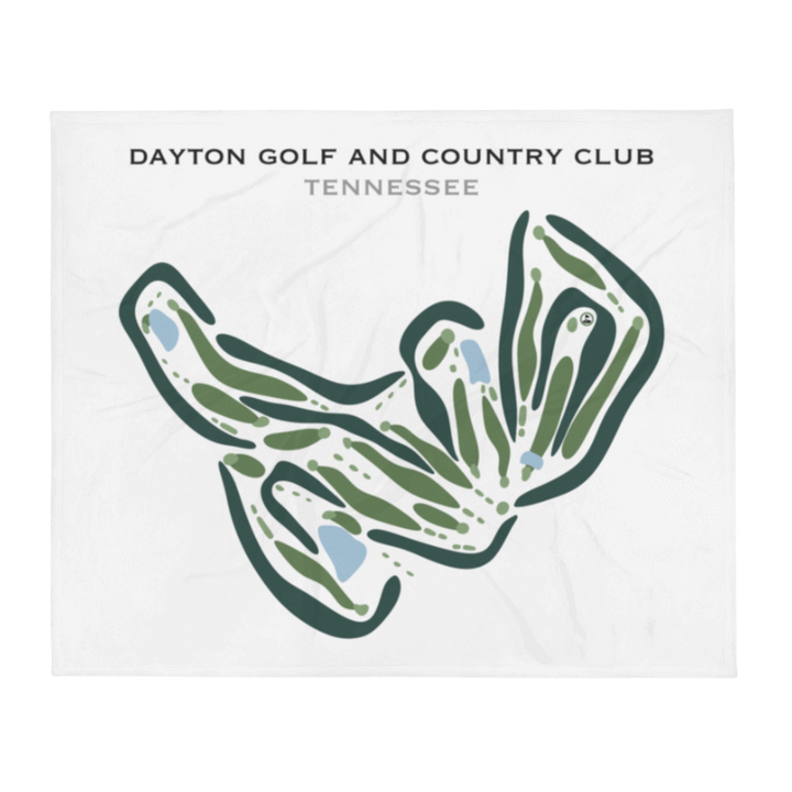 Dayton Golf & Country Club, Tennessee - Printed Golf Courses