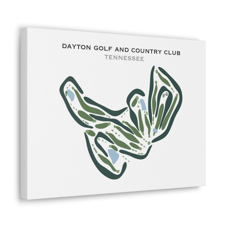 Dayton Golf & Country Club, Tennessee - Printed Golf Courses