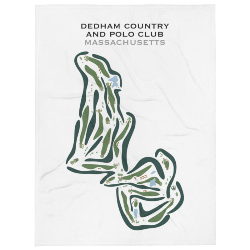 Dedham Country and Polo Club, Massachusetts - Printed Golf Courses