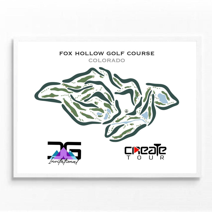 Fox Hollow Golf Course, Colorado - Printed Gold Courses - Golf Course Prints