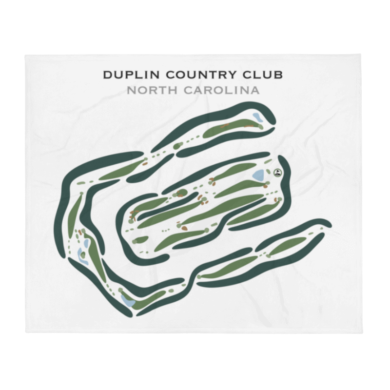 Duplin Country Club, North Carolina - Printed Golf Courses