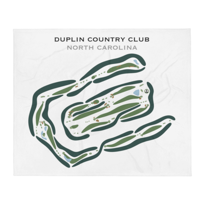 Duplin Country Club, North Carolina - Printed Golf Courses