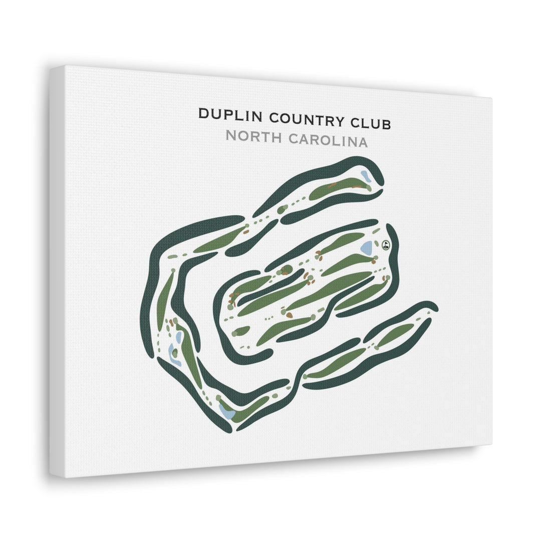 Duplin Country Club, North Carolina - Printed Golf Courses