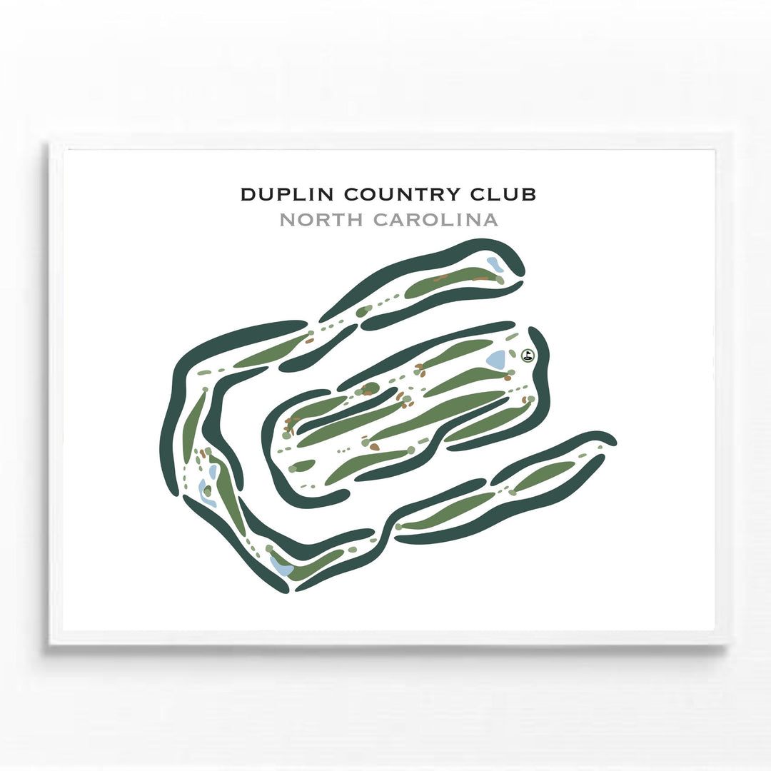 Duplin Country Club, North Carolina - Printed Golf Courses