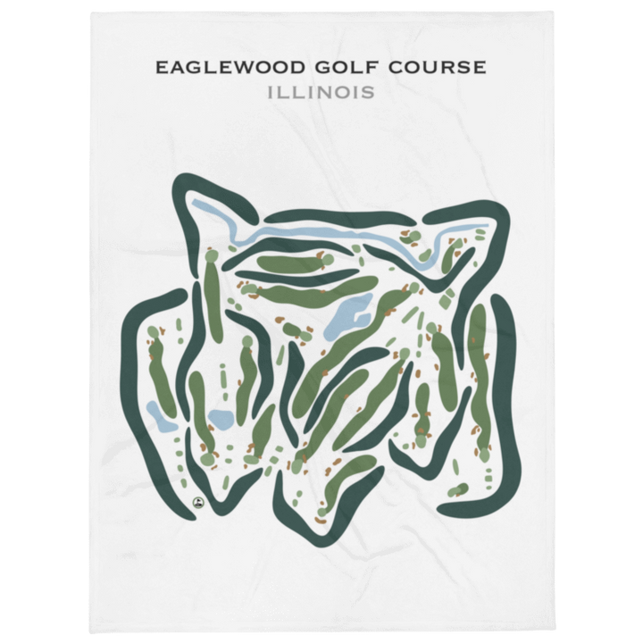 Eaglewood Golf Course, Illinois - Printed Golf Courses