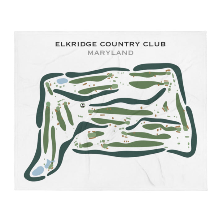 Elkridge Country Club, Maryland - Printed Golf Courses
