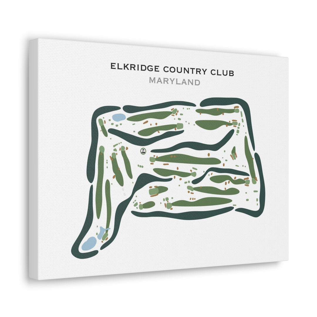 Elkridge Country Club, Maryland - Printed Golf Courses