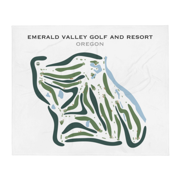 Emerald Valley Golf Club, Oregon - Printed Golf Courses